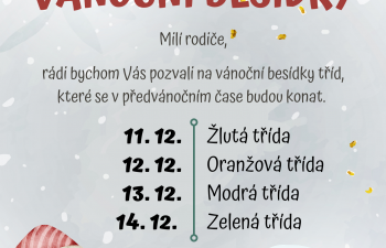 Vánoční besídky SÍDLIŠTĚ