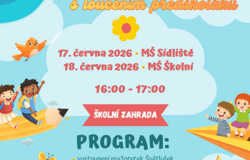 Letní zahrada s loučením předškoláků
