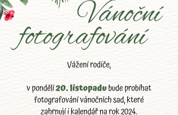 Vánoční fotografování