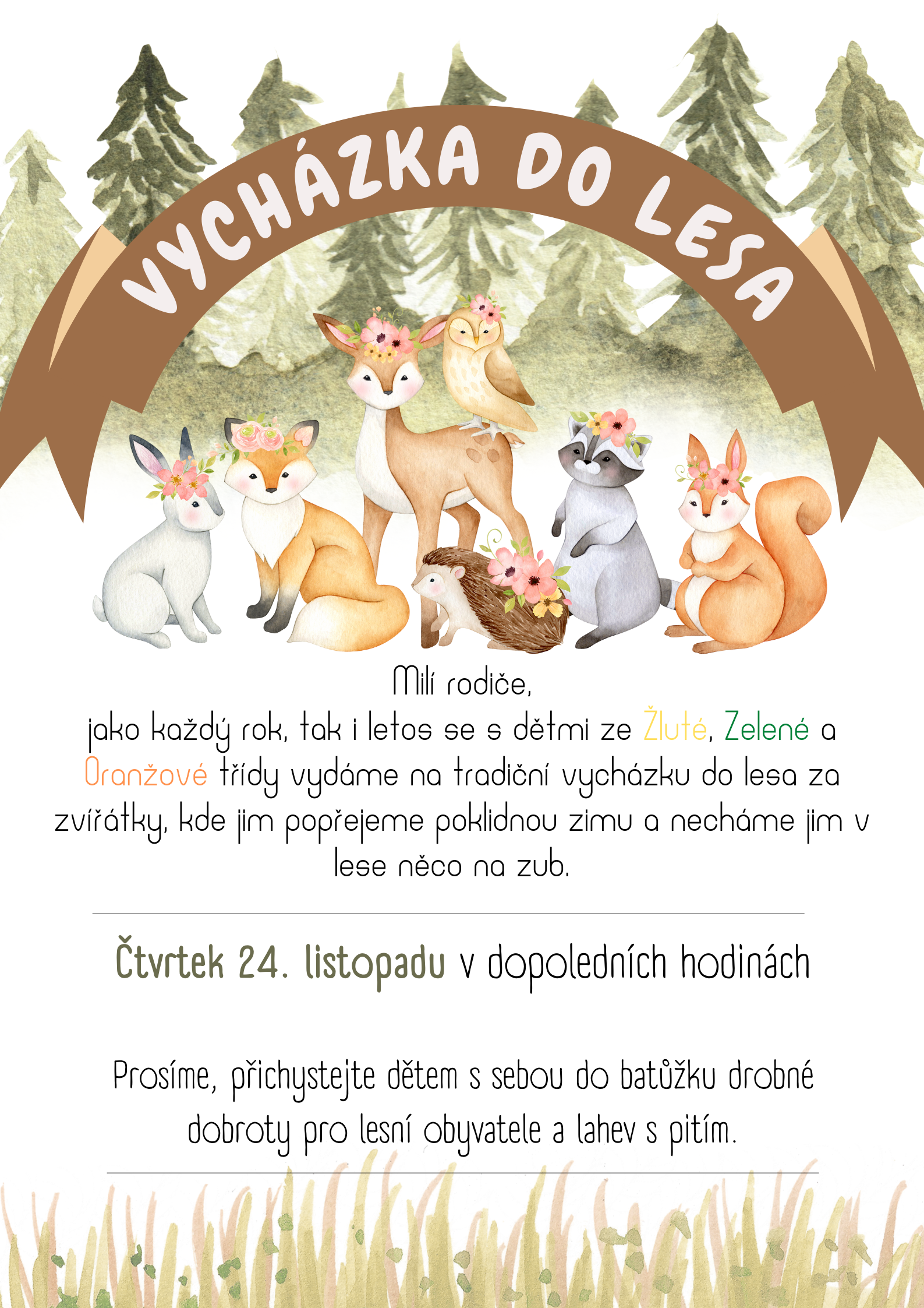 Vycházka do lesa