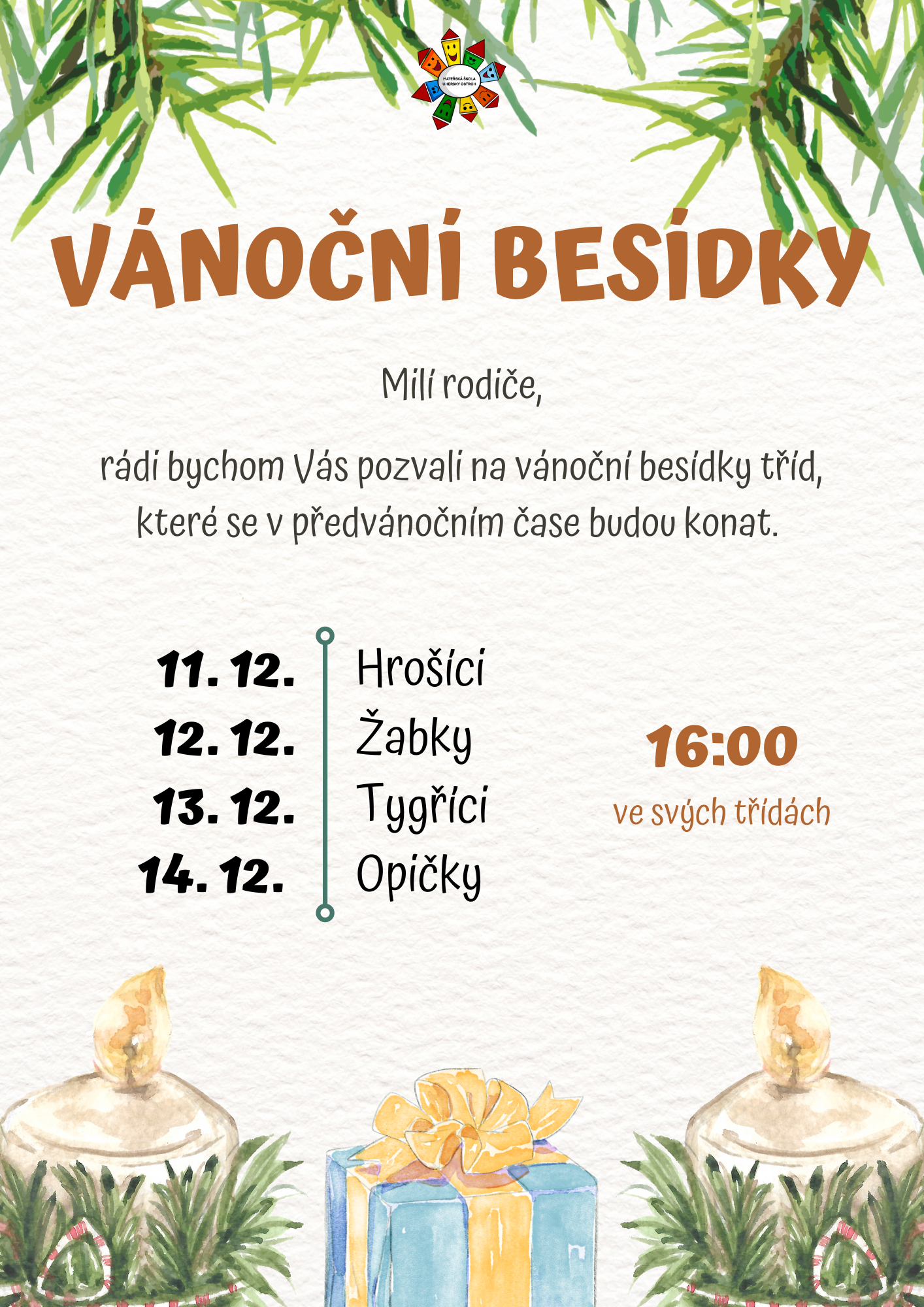 VÁNOČNÍ BESÍDKY 1