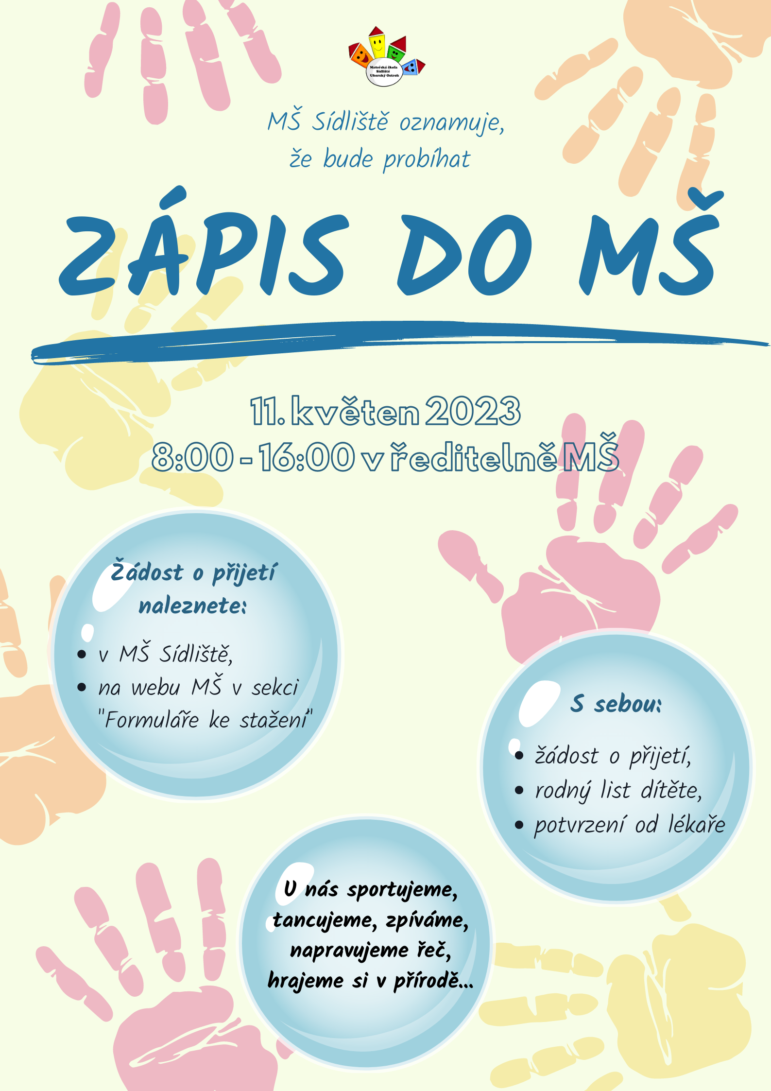 Zápis do MŠ